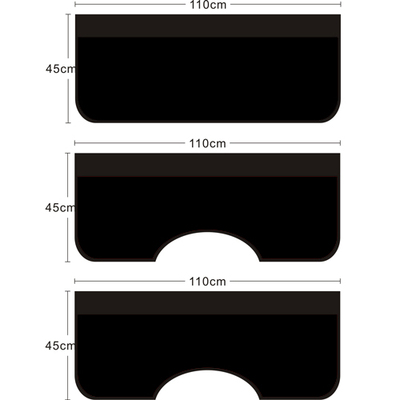 汽车叶子板护垫三件保养皮革护布防脏防划翼子板防护罩挡布