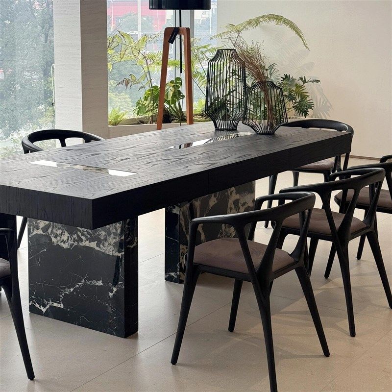 新岩板茶桌椅高端别墅办公室茶台泡茶桌定制家具,住宅家具,家用茶台/茶桌,淘宝优惠券,粉丝福利购,淘宝优惠卷