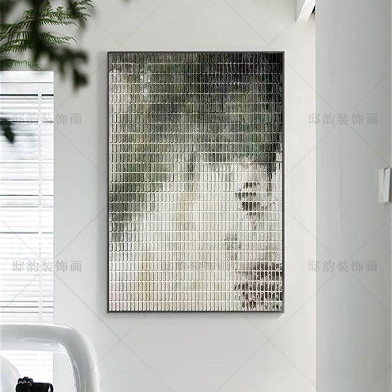 宅寂风侘寂风抽象挂画酒店民宿现代无框画家居软装客厅装饰画,家居饰品,现代装饰画,淘宝优惠券,粉丝福利购,淘宝优惠卷