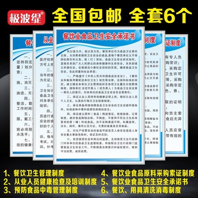 餐饮业管理制度食品卫生安全管理检查制度从业人员检查制度预防食