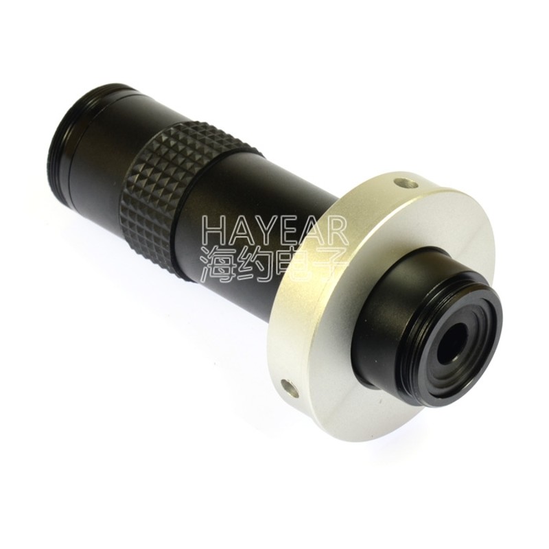 工业视觉显微镜头15X-倍连续变倍迷你单筒光学镜头电路板维修