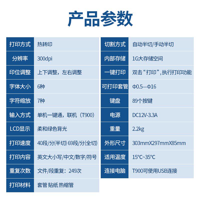 赛恩瑞德线号号码管打印管热缩管打码打号