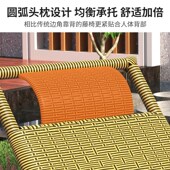 藤椅大逍遥椅躺椅老摇椅睡椅阳台休闲摇摇椅藤编懒椅