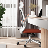 富溢德电脑椅办公椅网椅旋转扶手体工学椅学习椅躺椅