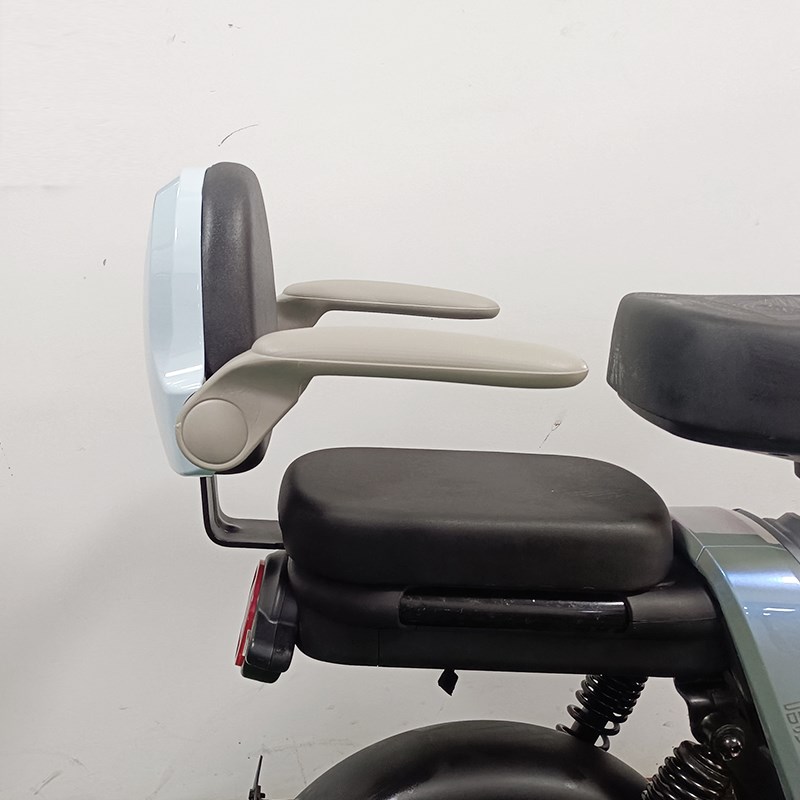 电动车折叠扶手大靠背后座宝宝椅电瓶车安全扶手加厚靠垫护栏
