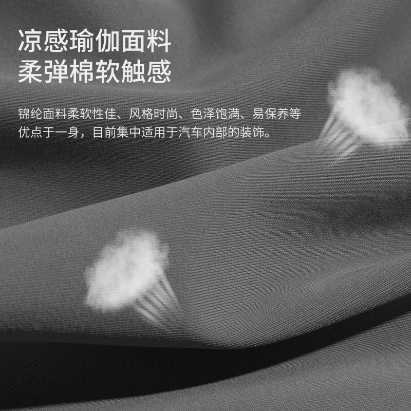 汽车腰靠车载靠垫座椅车内腰垫办公室冰丝靠枕记忆棉护腰护颈头枕