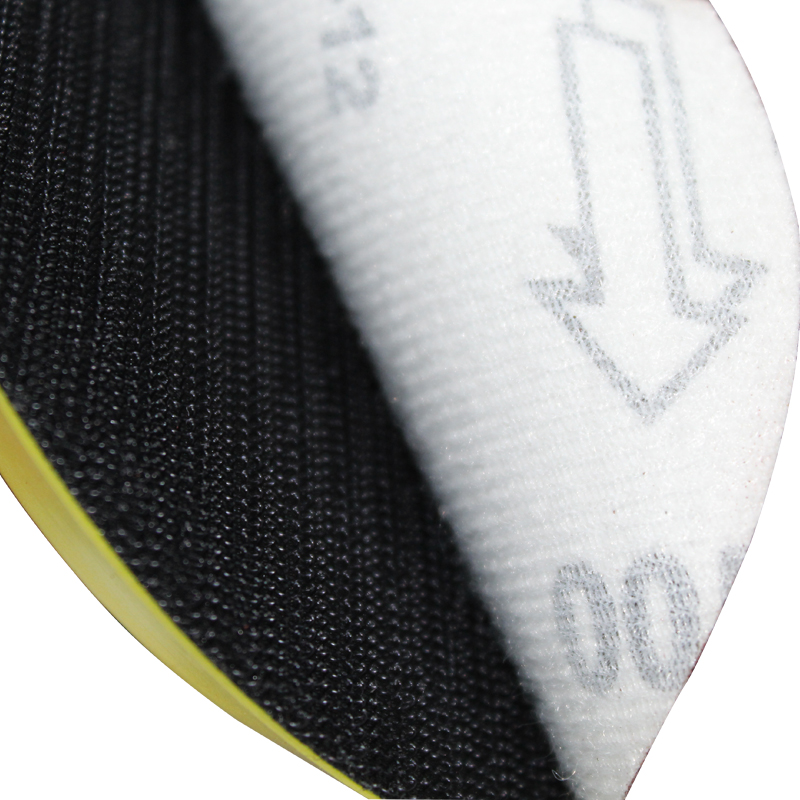 寸5寸植绒砂圆盘砂纸片汽车木头抛光自粘沙纸7寸9寸墙面打磨砂皮