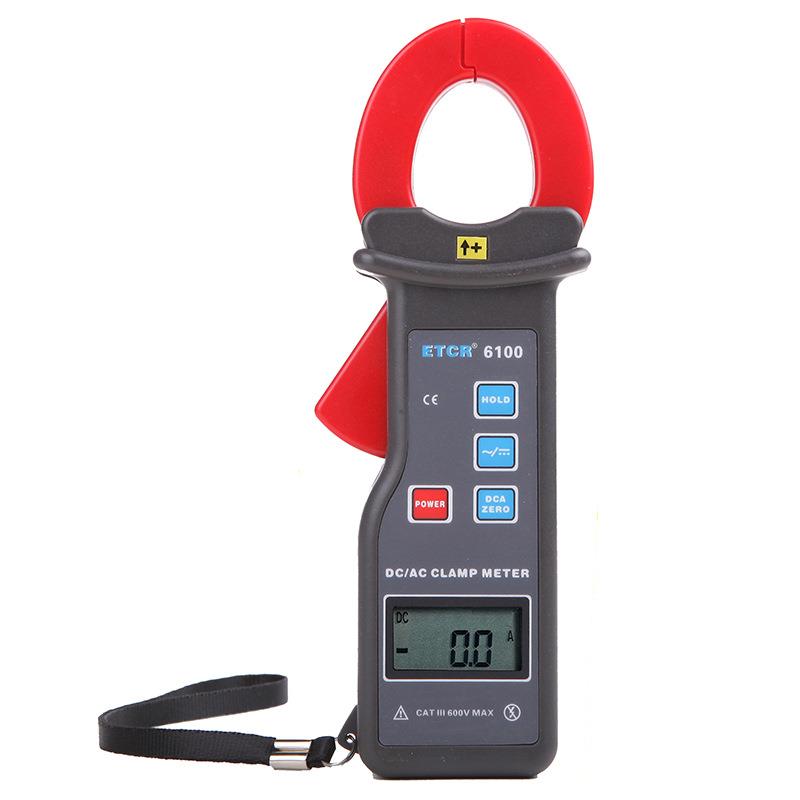 铱泰ETCR6100交直流钳形电流表数字式1000A钳表表
