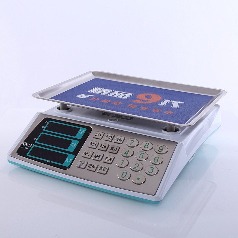 干电两用精准商用电子计价秤30kg
