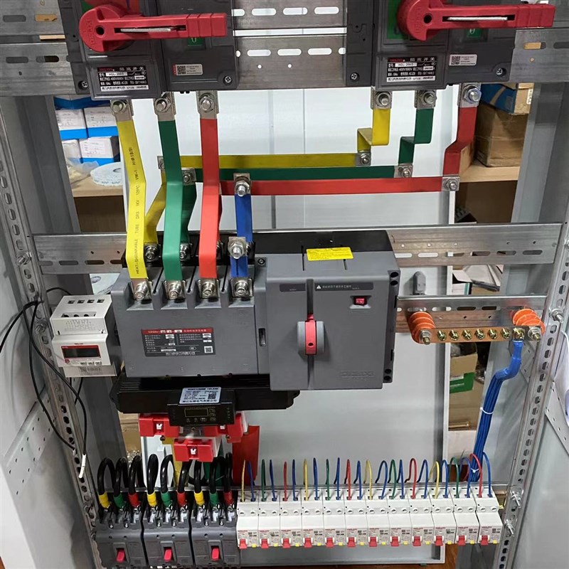 低压配电控制箱定制成套配电柜室内外电闸控制箱进出线桂高低压柜