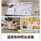 压力台卡桌牌菜单展示牌立牌桌牌展示台牌金属价签牌立牌餐桌菜单