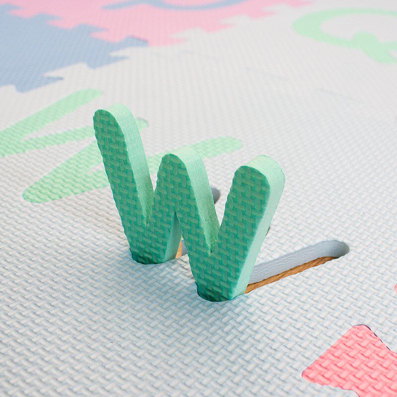 儿童拼接泡沫地垫大小写字母数字拼图客厅满铺床边宝宝爬行垫