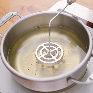 油墩子模具萝卜丝饼粘铝合金模子工具小吃油炸果虾饼灯盏糕勺子