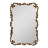 法式 复古大镜子 做旧全身镜靠墙落地镜风试衣镜壁挂穿衣镜欧式