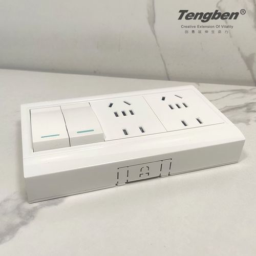 藤本明装插座型墙壁插新三二二插关七孔插两孔