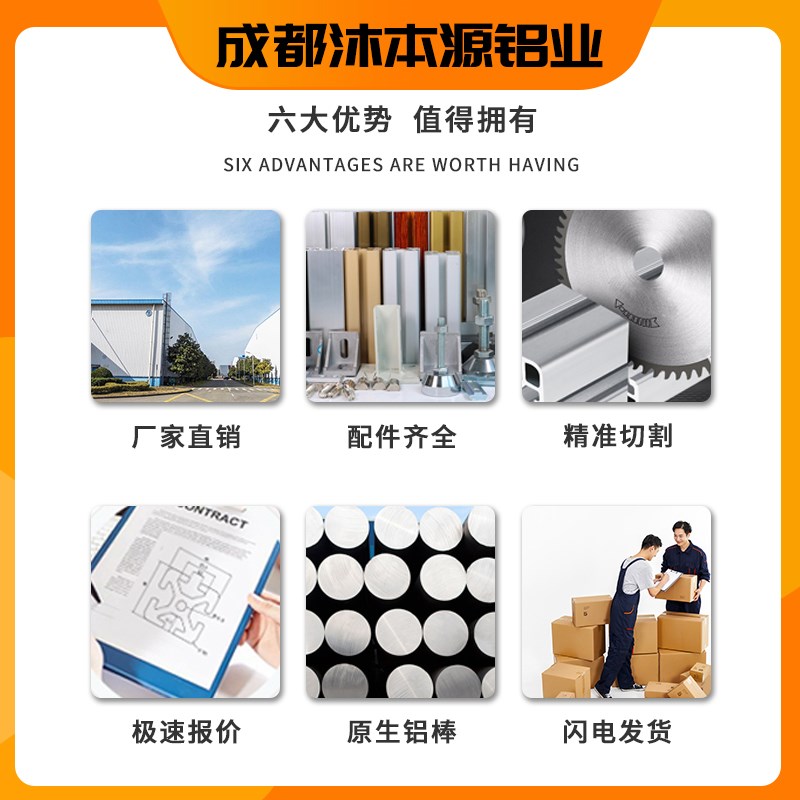 工业铝型材50100槽宽8工业铝材国标50100配件齐全框架组装流水线