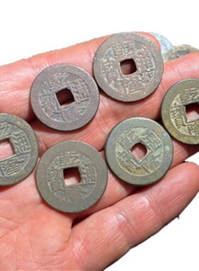 五帝钱门对门真品压门槛厕所户卧室保真葫芦挂件铜钱古币