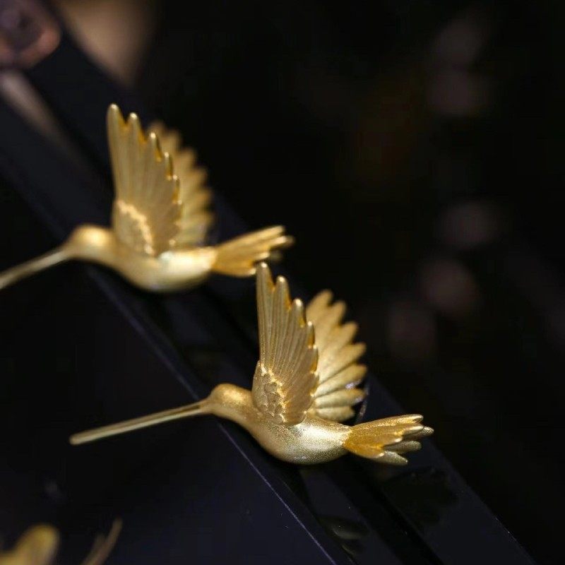 国风飞燕小鸟耳钉女心中式复古民族风小众高级立体小燕子耳饰耳环,饰品/流行首饰/时尚饰品新,耳环,淘宝优惠券,粉丝福利购,淘宝优惠卷