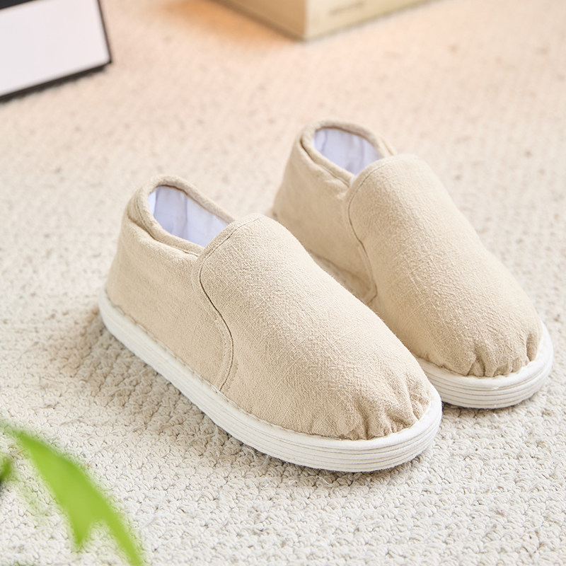 手针巧老北京千层底手工棉鞋女冬季加厚保暖棉花鞋舒适一脚蹬平底,女鞋,棉鞋,淘宝优惠券,粉丝福利购,淘宝优惠卷