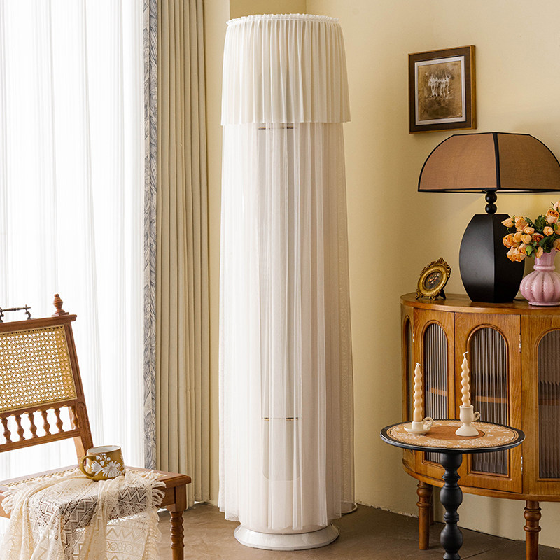 简约百搭柜机空调防尘罩2026新款圆柱形空调套开机不取通用罩套