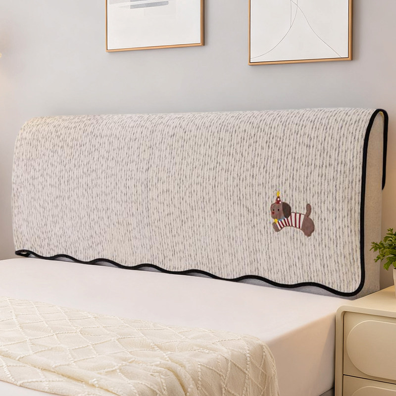 床头套罩万能通用盖布遮丑软包靠背套百搭四季床头盖巾防滑保护罩,居家布艺,床头罩,淘宝优惠券,粉丝福利购,淘宝优惠卷