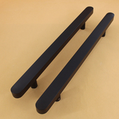 直条方中圆门大门把手木门亚黑办公室大门拉手