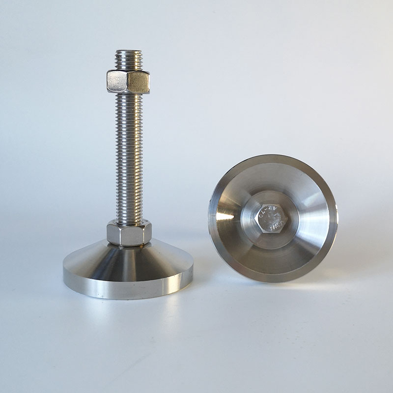 DU0不锈钢重型机械地脚脚杯调整脚重载调整块脚轮m20mm1