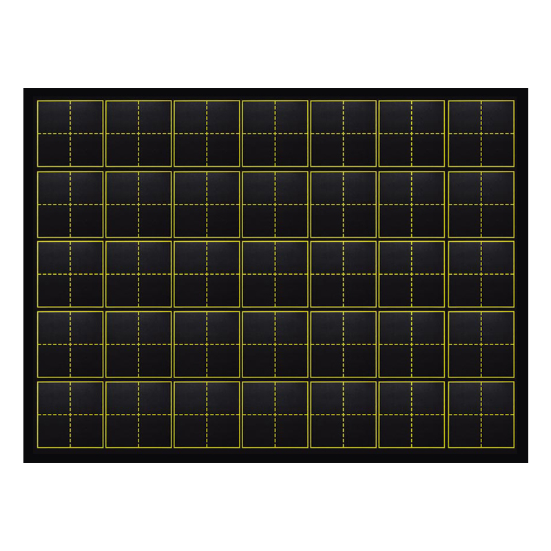 磁性田字格黑板贴老师教学用的写古诗7连格磁铁软黑板条35格磁条