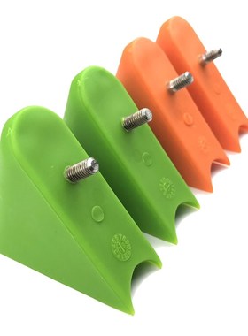 OU酷娃原装减震胶块 橙色 绿色 硬软胶 替换零件 童车