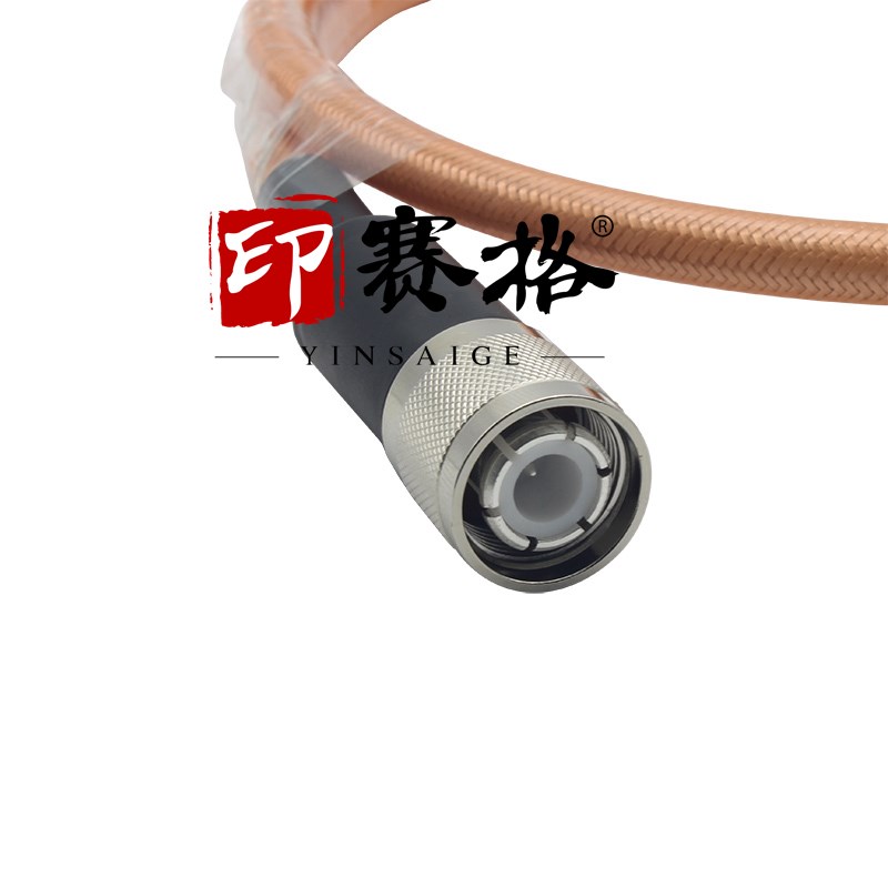 射频大功率同轴电缆 L29公转HN公头转接线 FF-7镀银线7/1公头