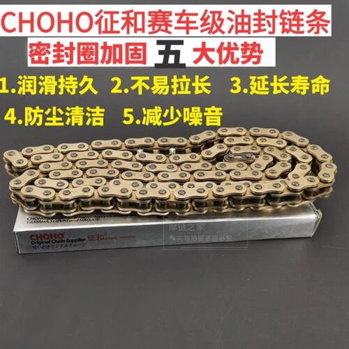 改静音链链轮牙盘大小飞征和油封链