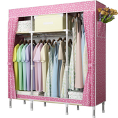 大号加厚牛津布加固钢架加粗钢管布衣橱