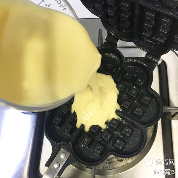燃气夫饼模具面包夫饼烤盘面粘锅烘培格子饼