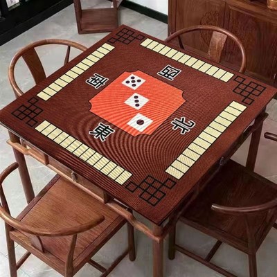 手麻桌布麻将桌上的垫子打纸牌专用桌布桌子上的垫布扑克垫麻将布
