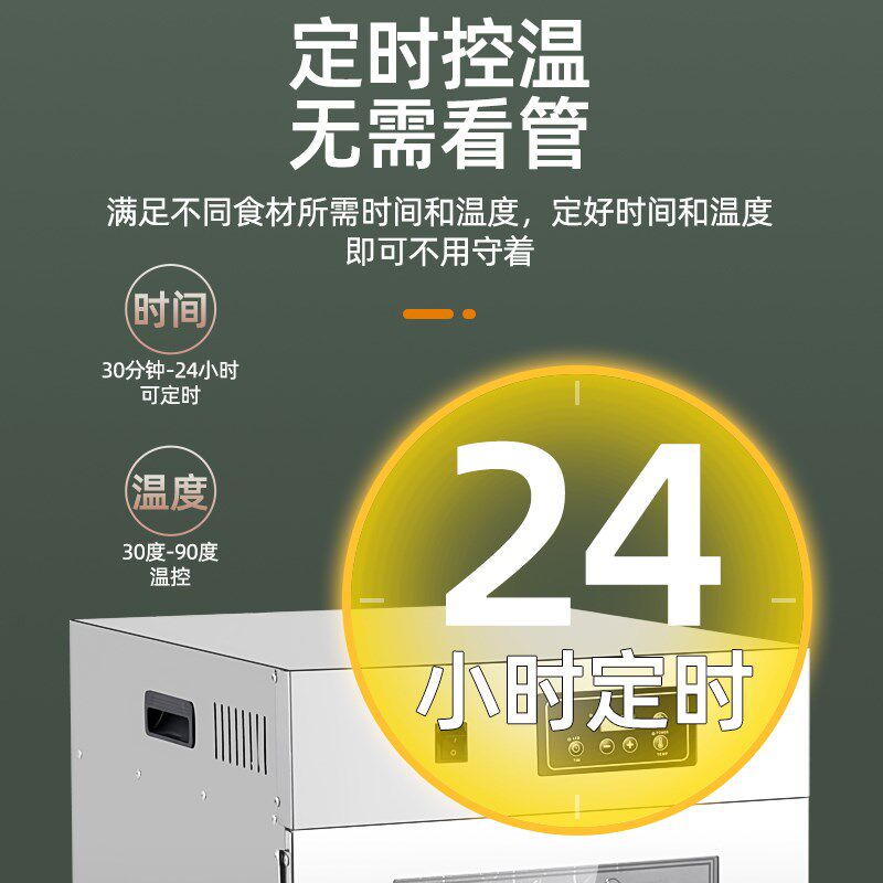 带烟熏腊肠腊肉食物烘干小型食品烘干以改