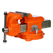 大象牌重型钢制台虎钳球铁槽钢精密虎钳万向台虎夹钳