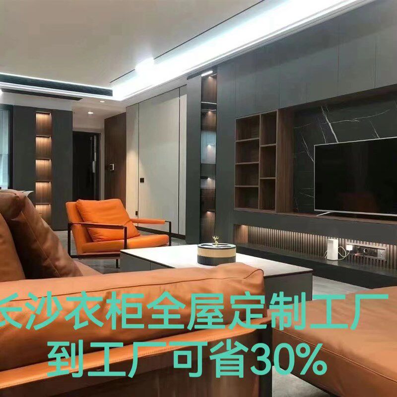 长沙工厂全屋平门移门柜门光肤感环保推拉