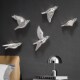 立体小鸟壁饰墙饰墙客厅玄关家居民宿背景墙壁装 饰品挂件