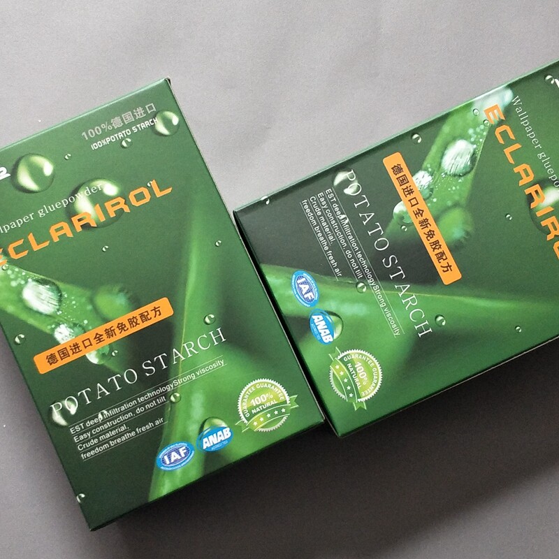 墙纸胶水基膜糯胶天然环保墙纸辅料马铃薯胶水竹炭净味糯胶水