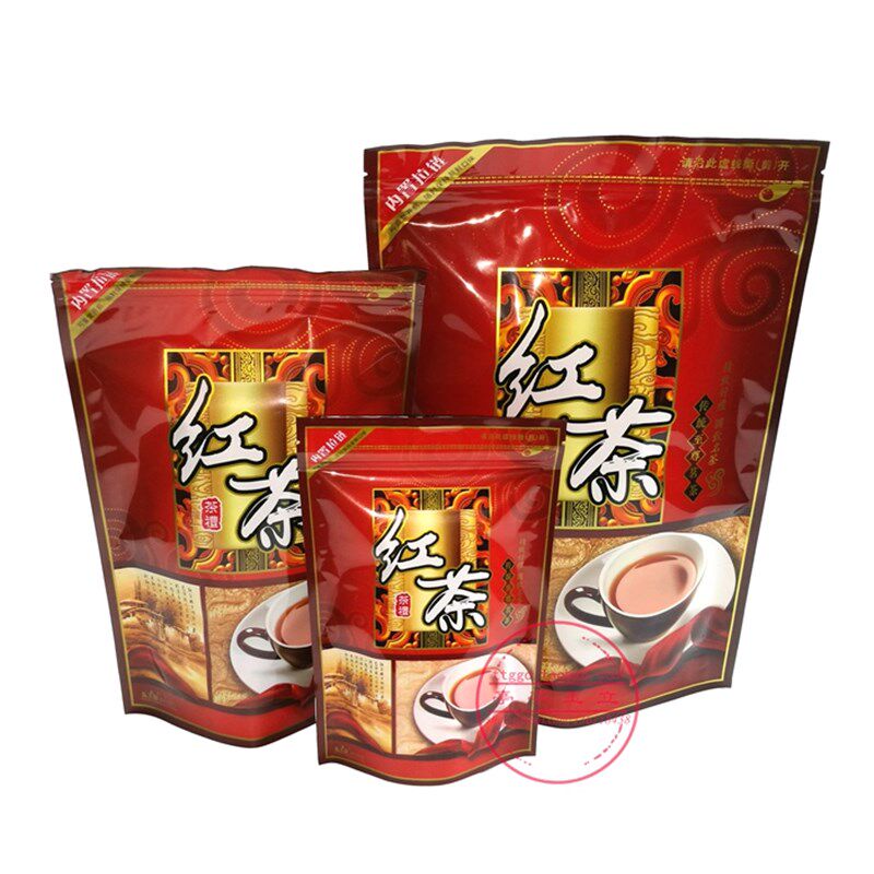 亮光红茶包 自封口茶叶子 大小