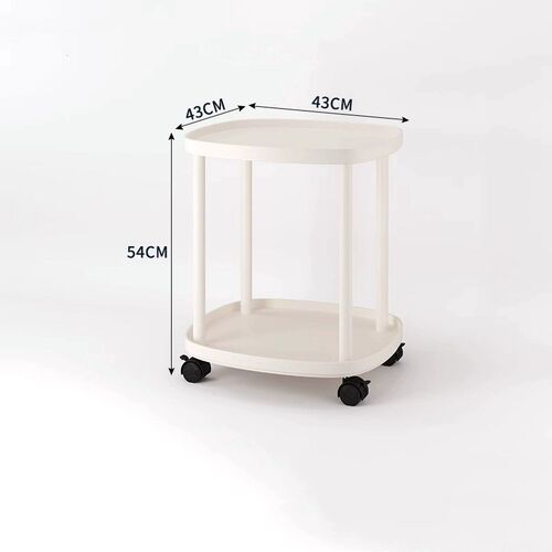 沙发侧边方形边几客厅迷你茶几卧室床头小推车角几