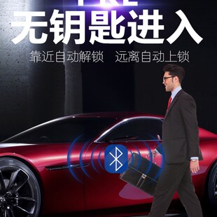 卡仕风汽车防盗器数字钥匙手控车遥控关锁声光振动报警器