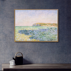 莫奈装饰画客厅挂画海上的影子卧室玄关沙发背景墙印象派壁画