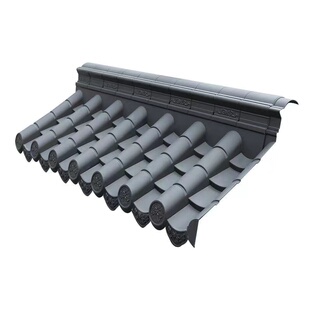 单面仿古仿小青瓦围墙女儿墙压顶房顶屋檐装饰工厂直销瓦帽