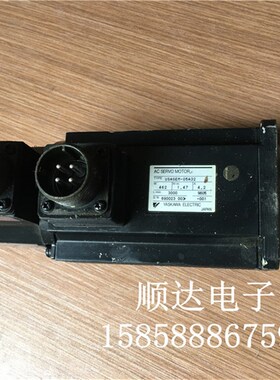 安川伺服电机 USASEM-05A32 462W 拆机现货测试质量保 证实物图