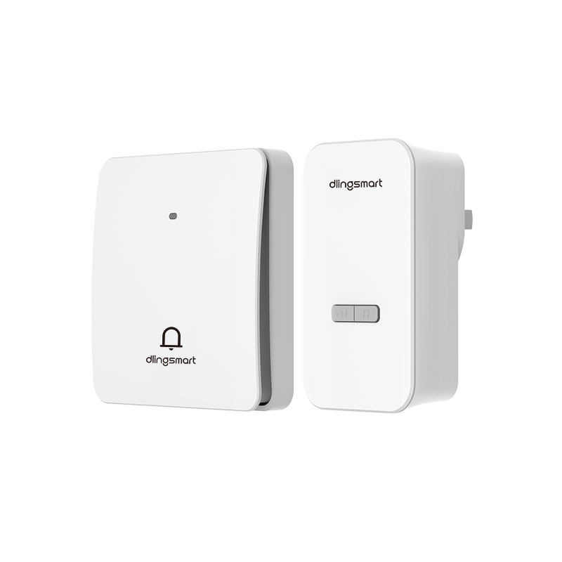 叮零电子门铃无线家用免插电超远距离一拖二遥控门玲自发电呼叫器