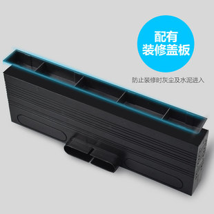 室内新风系统地送风口金属铝合金长条形出风口新风口扁管配风口