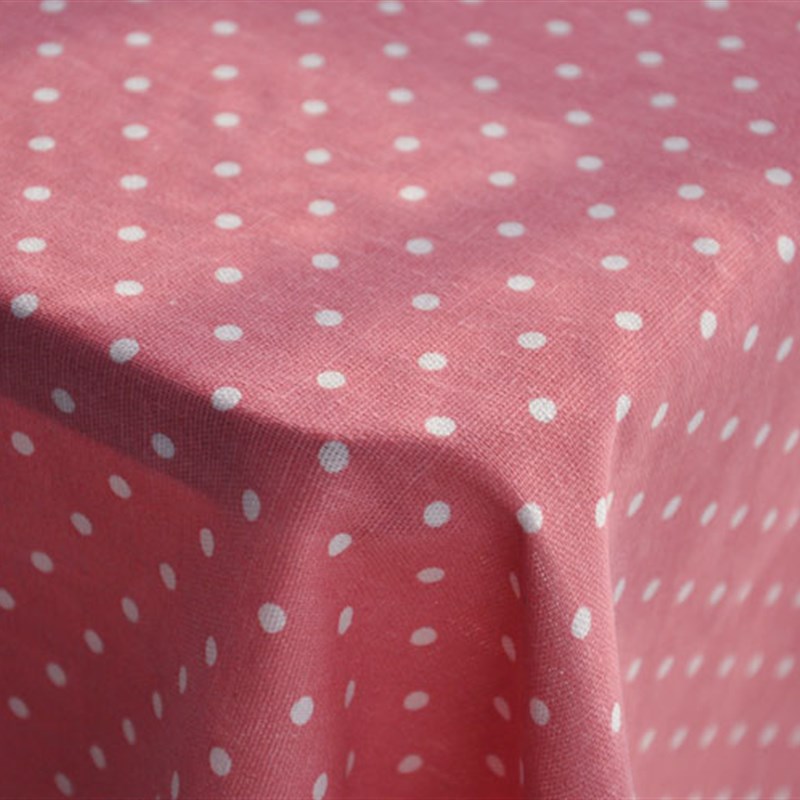 馨家园韩式小清新棉麻圆桌餐桌布台布田园布艺茶几桌布