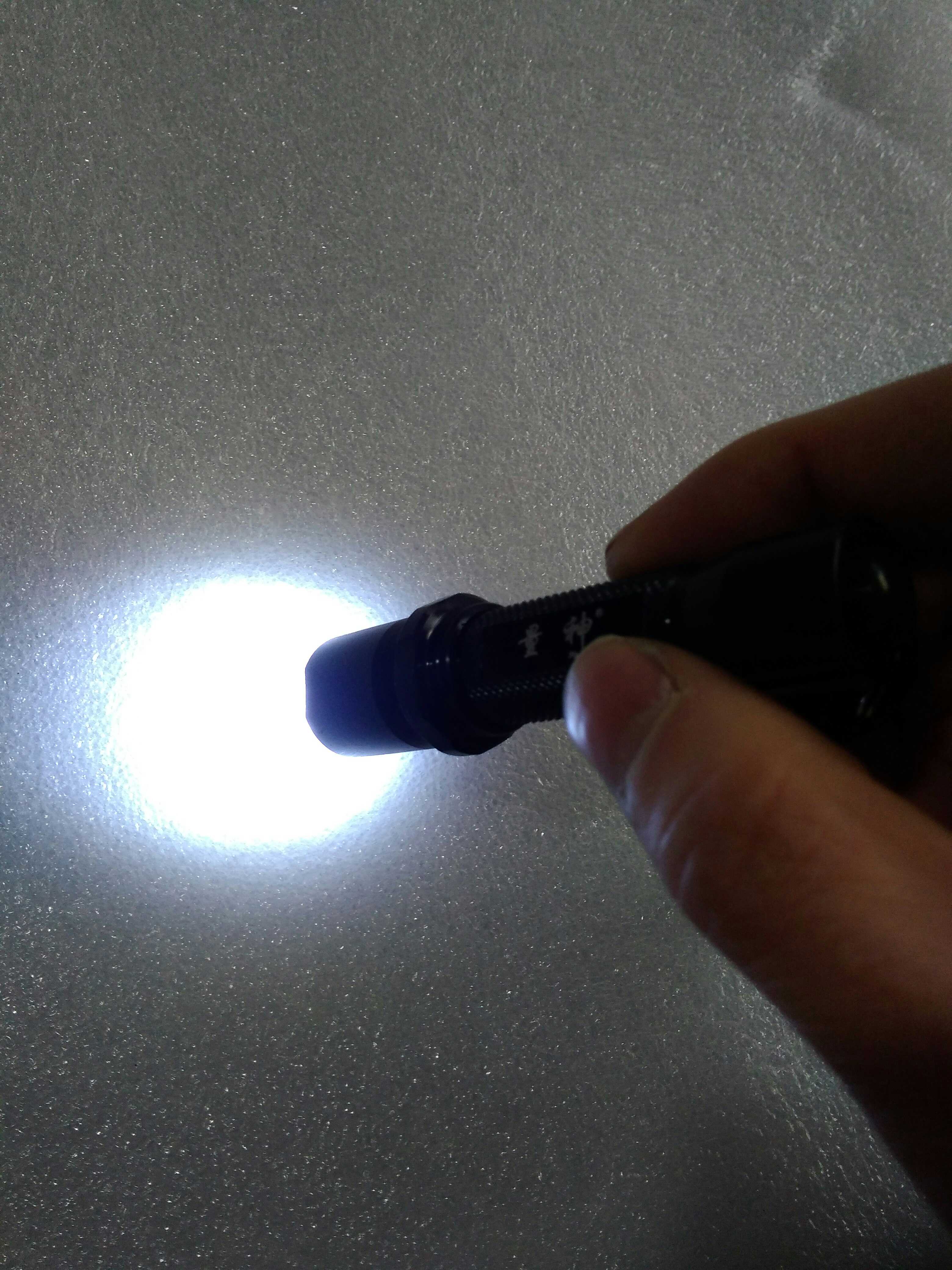 量神RL7电池电筒强光远射军家用氙气电灯袖珍充电超小超亮