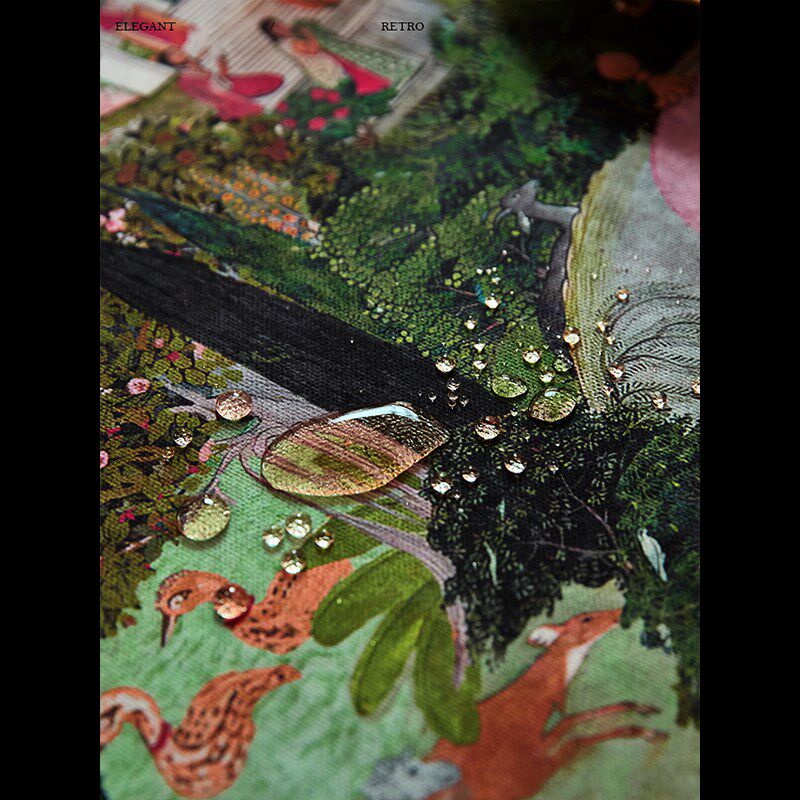 蜡笔派古典卢森堡庄园桌布氛围感防水长方形餐桌盖布定制,居家布艺,桌布,淘宝优惠券,粉丝福利购,淘宝优惠卷